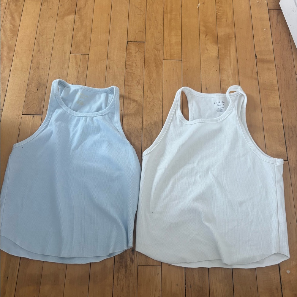 American Eagle Ribbed Tank Tops Sz XL